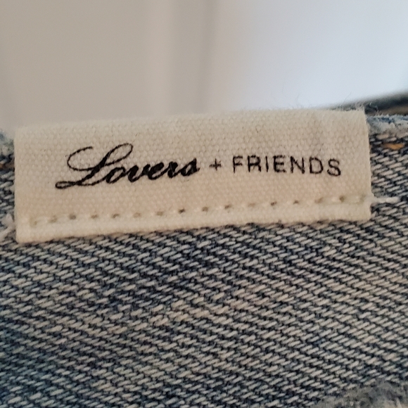 Lovers + Friends Distressed Denim Shorts. - Picture 12 of 12